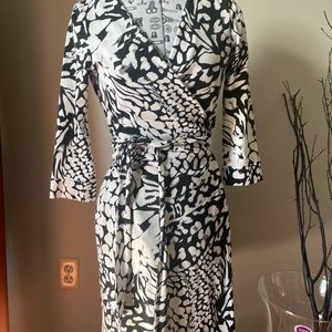 Dvf wrap dress